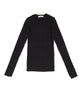 8apart Women Frankie's Favorite Long Sleeve Ribbed Top Distressed/seasonal womens 8apart Black Juniors/Women S
