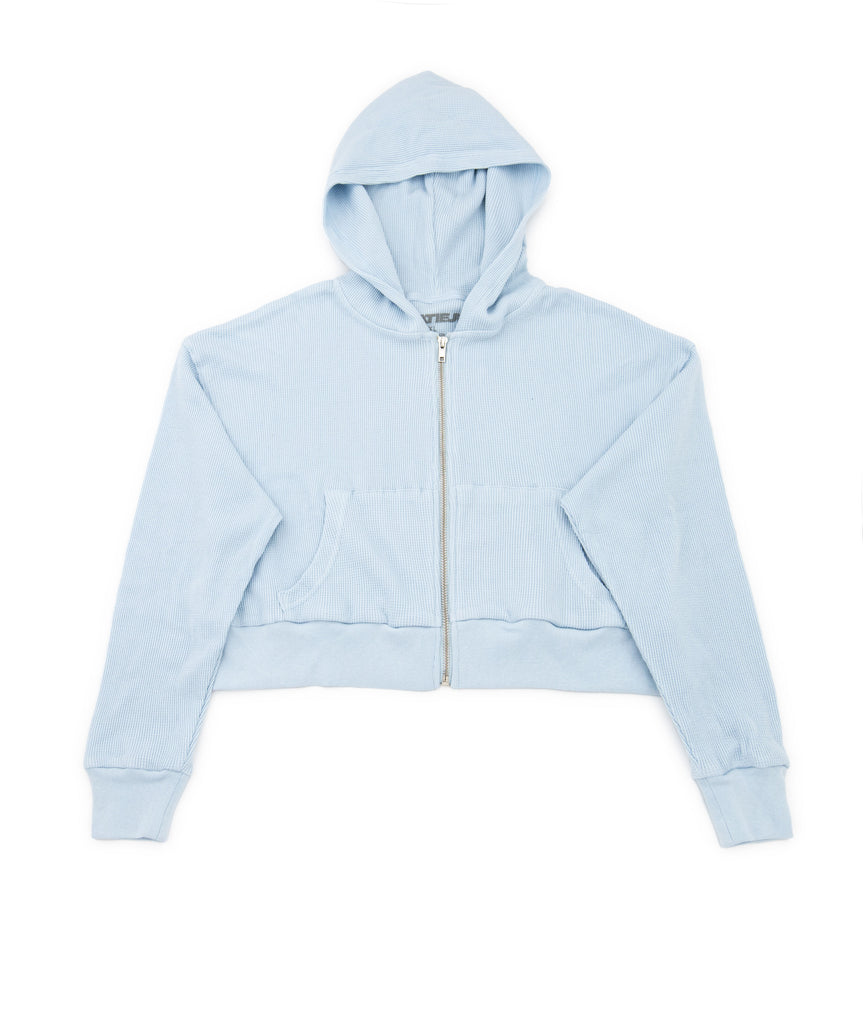 Katie J NYC Girls Brynn Hoodie Girls Casual Tops Katie J NYC Light Blue Y/S (7/8) 