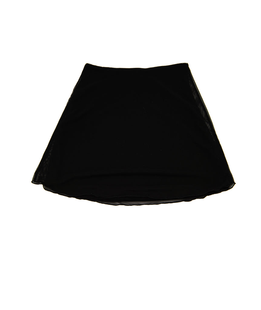 Cheryl Creations Girls Gigi Mesh Bow Skirt Black Girls Special Bottoms Cheryl Creations   