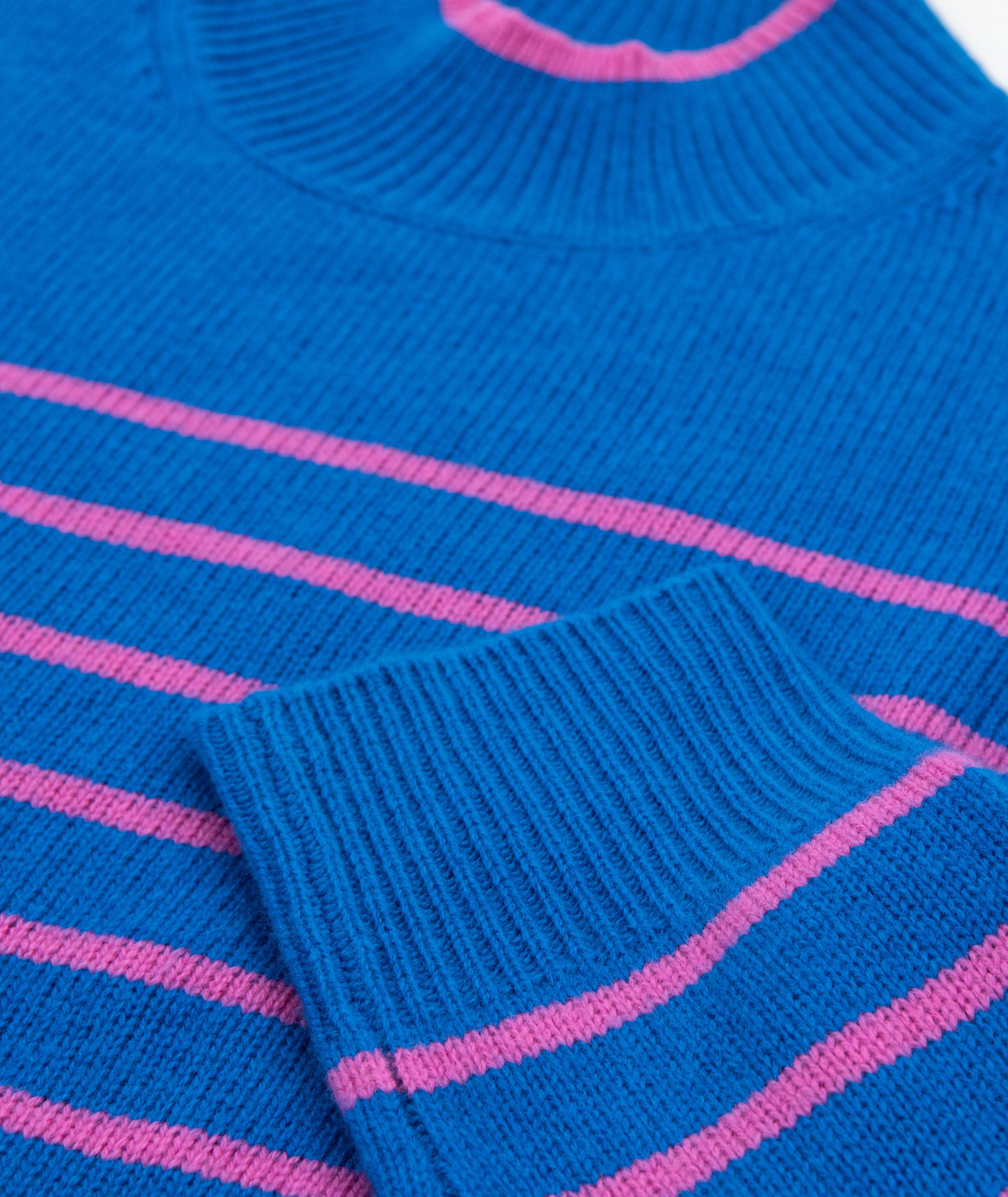 Tami Blue Striped Sweater Women Frankie's on the Park