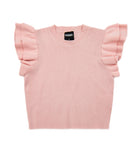 Katie J NYC Girls Short Sleeve Isla Top Girls Casual Tops Katie J NYC Light Pink Y/S (7/8) 