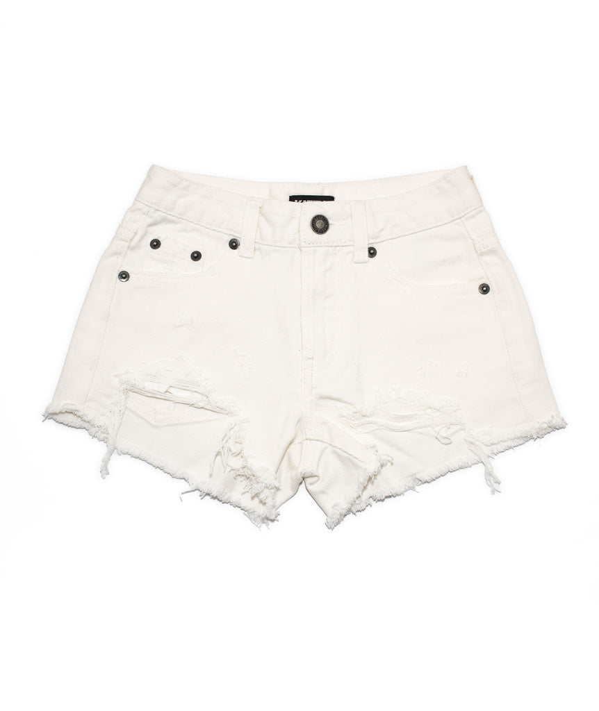 Katie J NYC Girls Malibu White Jean Shorts Girls Denim Katie J NYC   