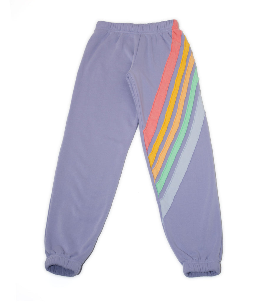 Katie J NYC Girls Flynn Pants Lilac Rainbow Girls Casual Bottoms Katie J NYC   