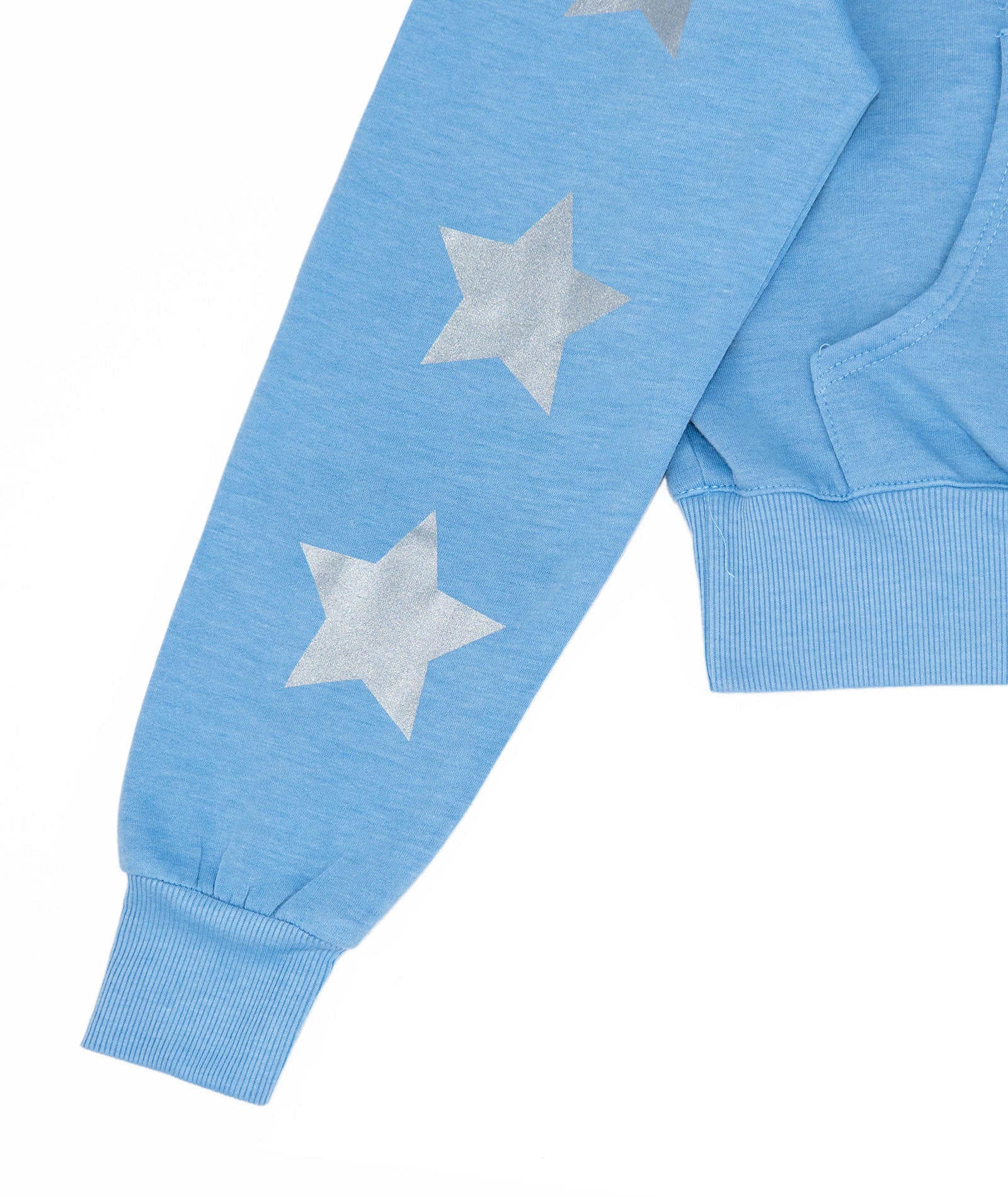 Firehouse Girls Silver Star Trio Pocket Hoodie Girls Casual Tops Firehouse
