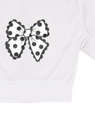 Firehouse Girls Polka Dot Bow Zip Hoodie Clay Girls Casual Tops Firehouse