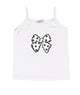 Firehouse Girls Polka Dot Bow Cami Girls Casual Tops Firehouse Clay Y/S (7/8)