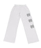 Firehouse Girls Polka Dot Bow Trio Wide Leg Sweatpants Girls Casual Bottoms Firehouse Clay Y/S (7/8)