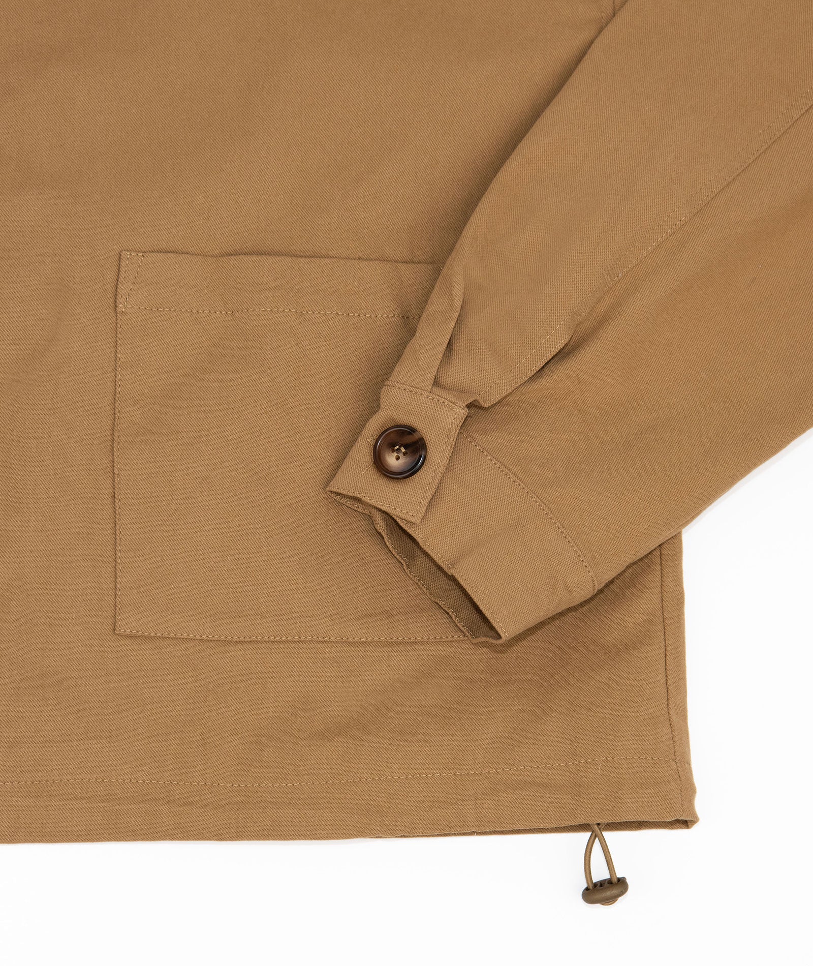 8apart Women Taryn Khaki Drawstring Jacket Womens Casual Tops 8apart