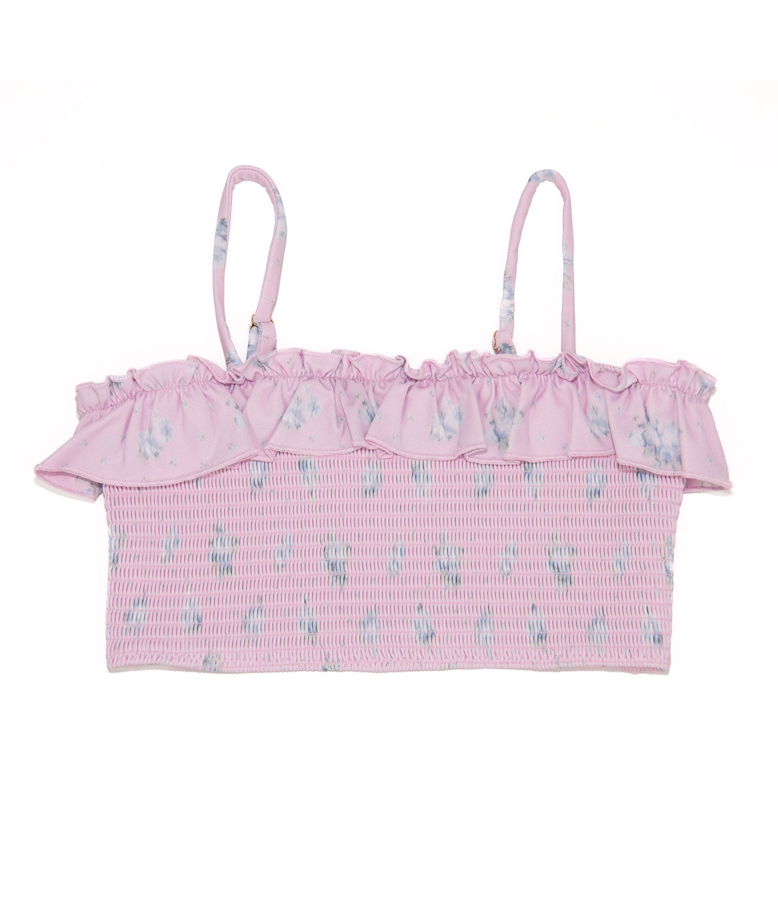 Love Shack Fancy Girls Penni Bikini Lilac Ice Accessories Love Shack Fancy