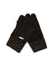 Pearl and Crystal Winter Gloves Women Distressed/seasonal accessories Bari Lynn Black Juniors/Women One Size Fits Most