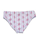 FBZ Girls Pink Stripe Floral Bikini Accessories FBZ Flowers By Zoe