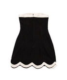 8apart Women Nailah Scallop Tube Dress Womens Casual Dresses 8apart