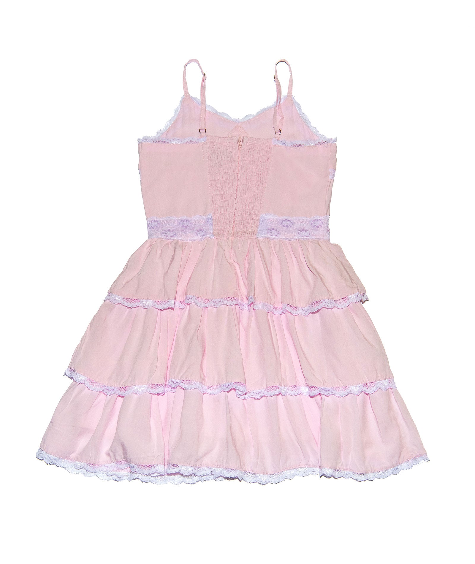 FBZ Girls Rebecca Pink Lace Dress Girls Casual Dresses FBZ Flowers By Zoe