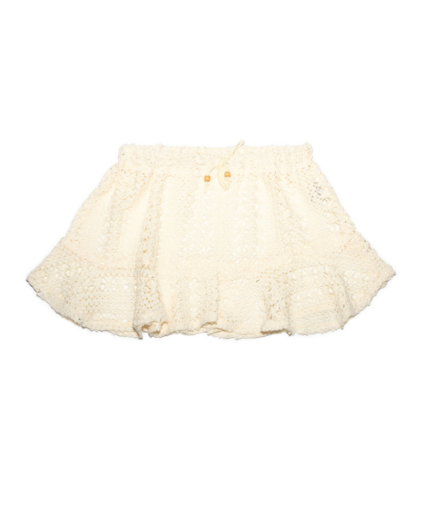 Vintage Havana Girls Pami Crochet Skirt Girls Casual Bottoms Vintage Havana