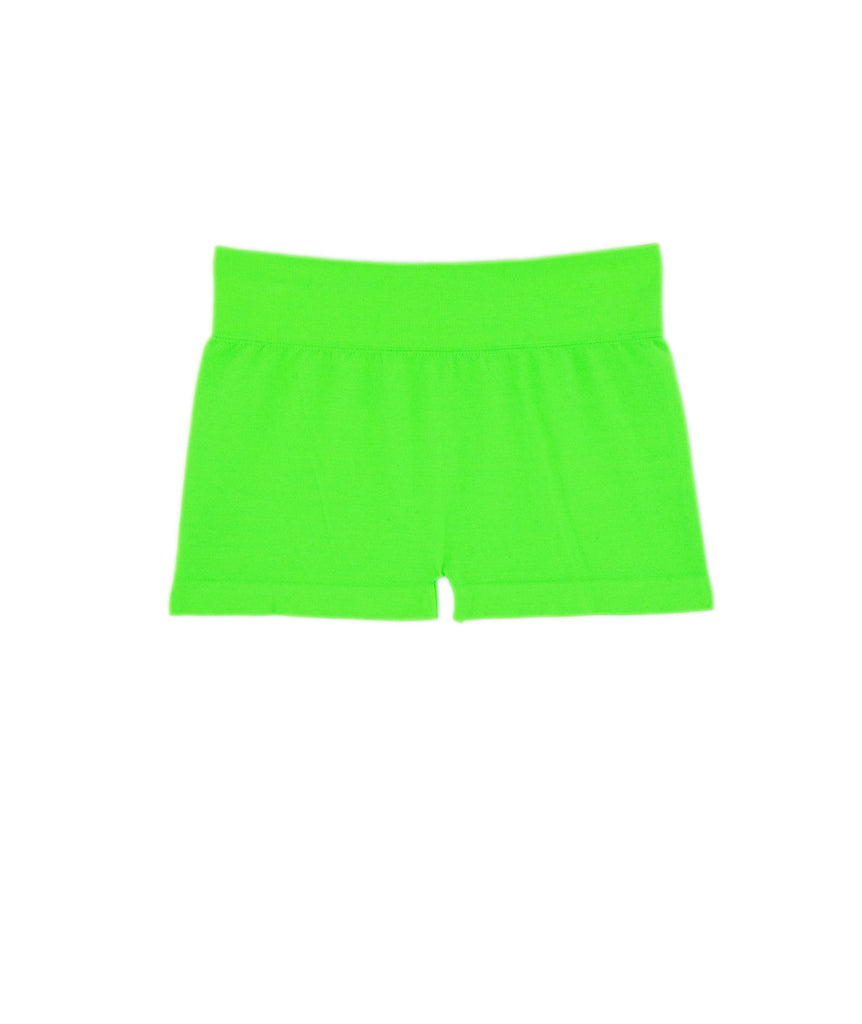 Malibu Sugar Boy Shorts Accessories Malibu Sugar One Size Fits Most (Y/7-Y/14) Neon Green 