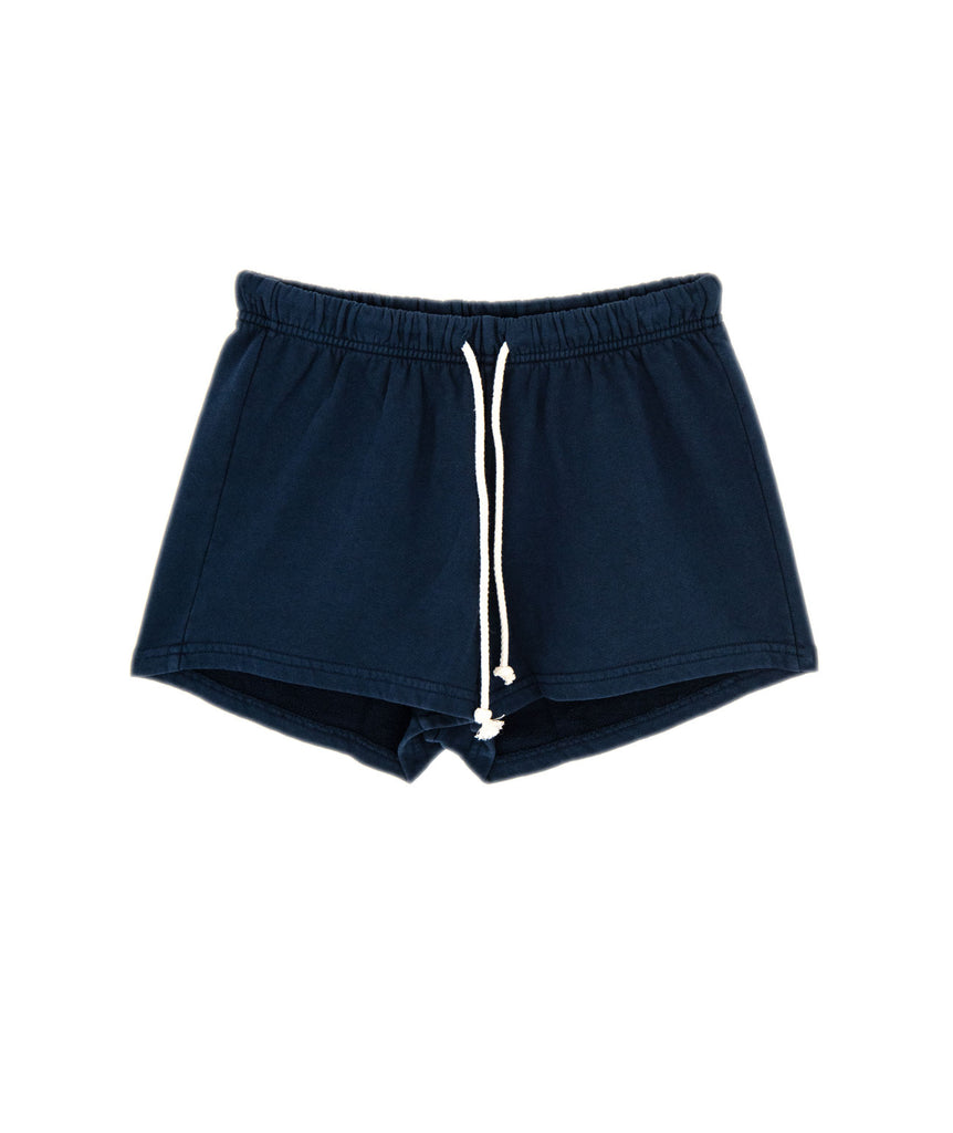 Perfect White Tee Women Aruba Fleece Shorts Womens Casual Bottoms Perfect White Tee Navy Juniors/Women XS 