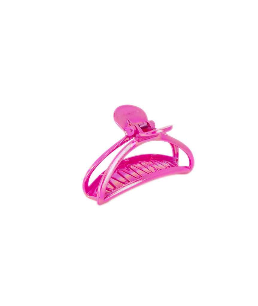 Iridescent Hair Clips Accessories Frankie's Exclusives Pink  