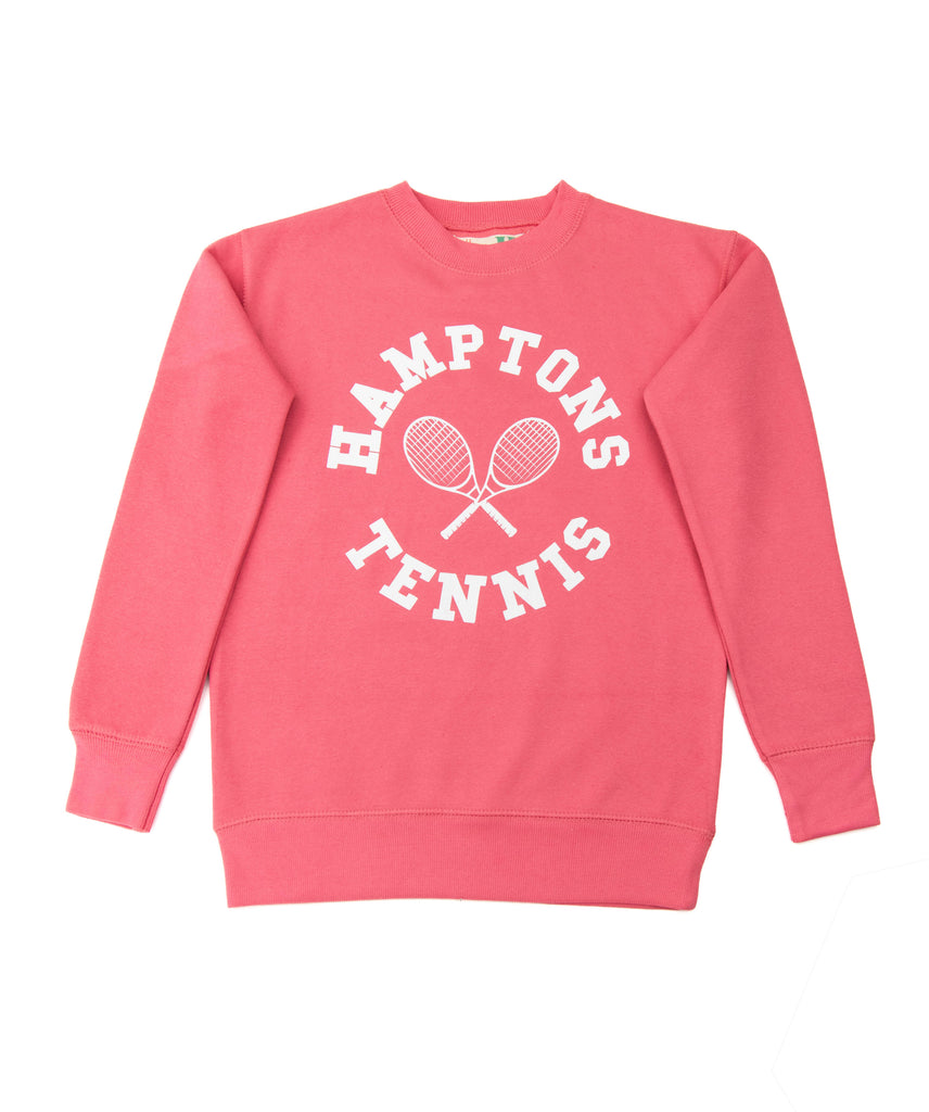 Vintage Havana Girls Hamptons Tennis Crew Sweatshirt Girls Casual Tops Vintage Havana   