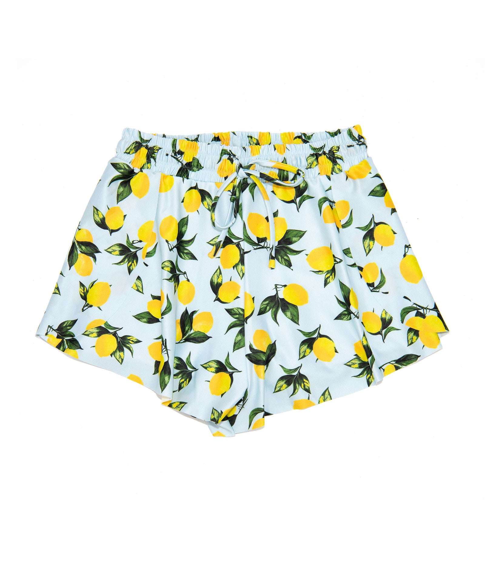 FBZ Girls Lemon Butterfly Shorts Girls Casual Bottoms FBZ Flowers By Zoe Light Blue Y/6