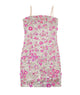 8apart Women Daphnie Silver/Pink Petal Spark Sequin Dress Distressed/seasonal womens 8apart Floral Juniors/Women S