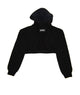 Katie J NYC Girls Tristan Shrug Hoodie Sweatshirt Girls Casual Tops Katie J NYC Black Y/S (7/8)