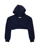 Katie J NYC Girls Tristan Shrug Hoodie Sweatshirt Girls Casual Tops Katie J NYC Evening Blue Y/S (7/8)