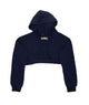 Katie J NYC Girls Tristan Shrug Hoodie Sweatshirt Girls Casual Tops Katie J NYC Evening Blue Y/S (7/8)