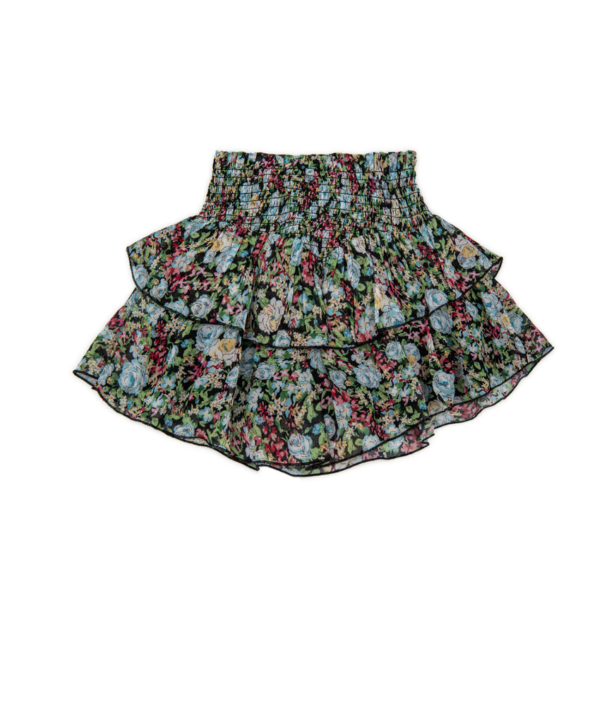 Katie J NYC Girls Beaded Floral Sheer Brooke Skirt Girls Special Bottoms Katie J NYC   