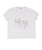 Firehouse Girls Pup Party Tee Clay Girls Casual Tops Firehouse Clay Y/4