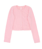 FBZ Girls Binx Hacci Lounge Cardigan Girls Casual Tops FBZ Flowers By Zoe Light Pink Y/S (7/8)