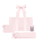 Frankie's Exclusives Mahjong Jelly Tote Set Ballet Pink Bow