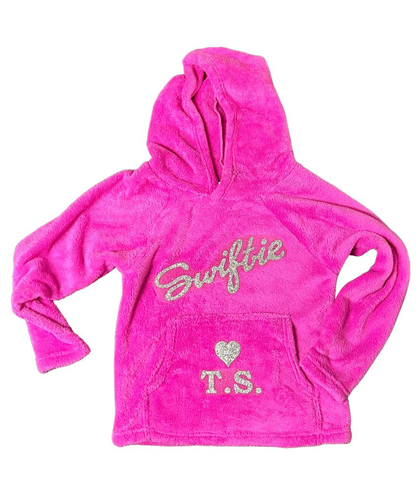 Made with Love and Kisses Pink T.S.Heart/Swiftie Hoodie Accessories Made with Love and Kisses   