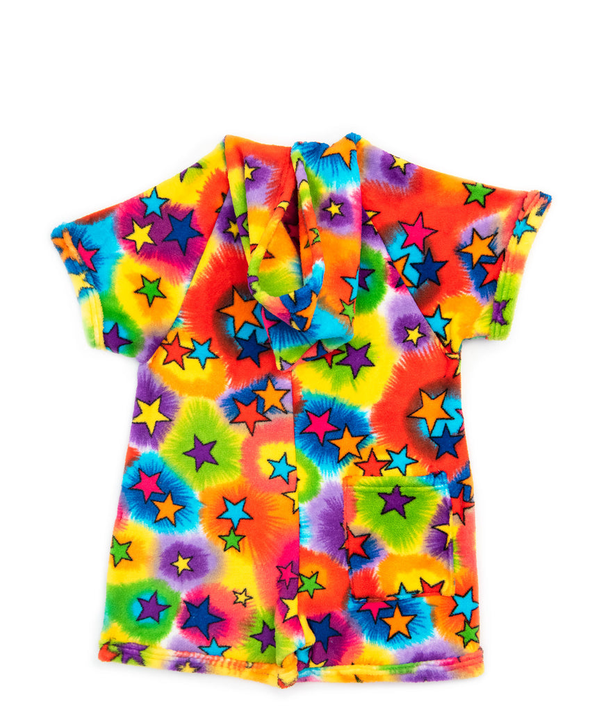 Made with Love and Kisses Tie Dye Stars Romper Distressed/seasonal girls Made with Love and Kisses   