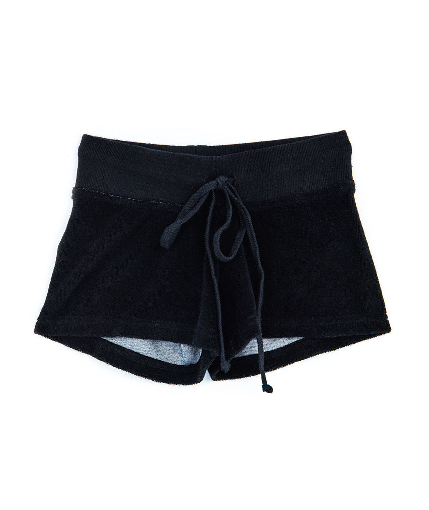 Hard Tail Girls Terry Shorts Girls Casual Bottoms Hard Tail Black Y/S (7/8) 