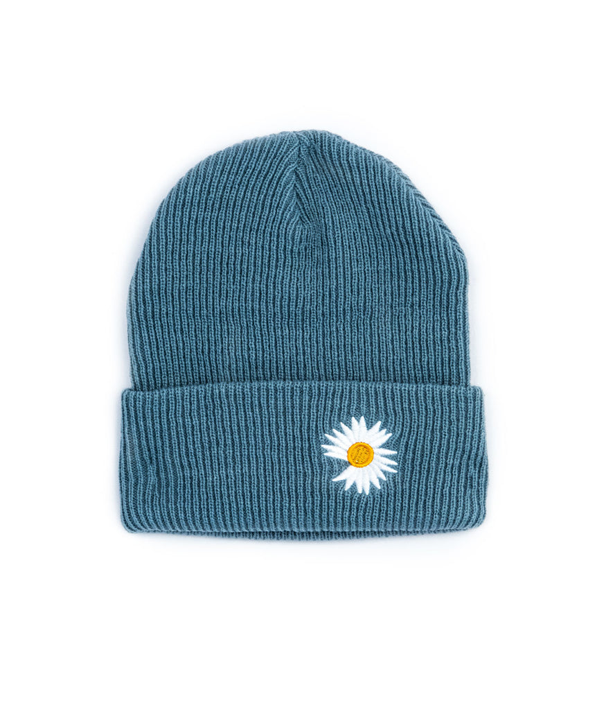 Daisy Beanie Distressed/seasonal accessories Frankie's Exclusives Blue  