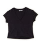 Perfect White Tee Women Alanis Recycled V-Neck Womens Casual Tops Perfect White Tee True Black Juniors/Women XS