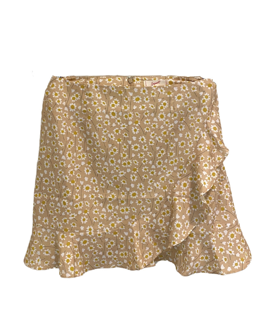 8apart Women Lindsey Ditsy Floral Ruffle Skirt Distressed/seasonal womens 8apart   
