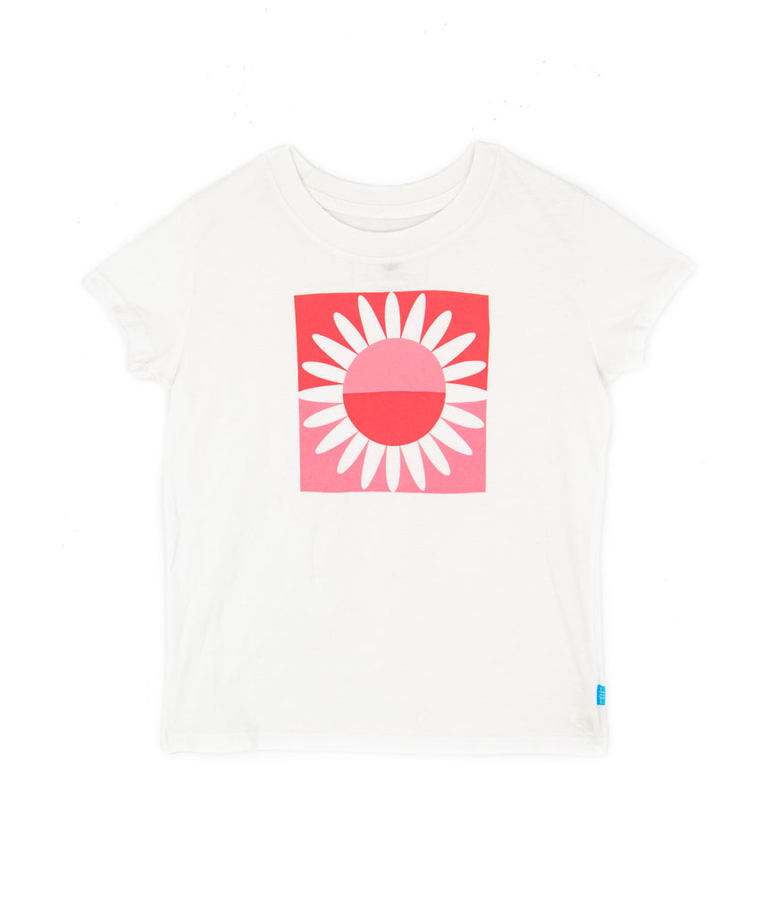 Feather 4 Arrow Girls Prism Everyday Tee White Girls Casual Tops Feather 4 Arrow   