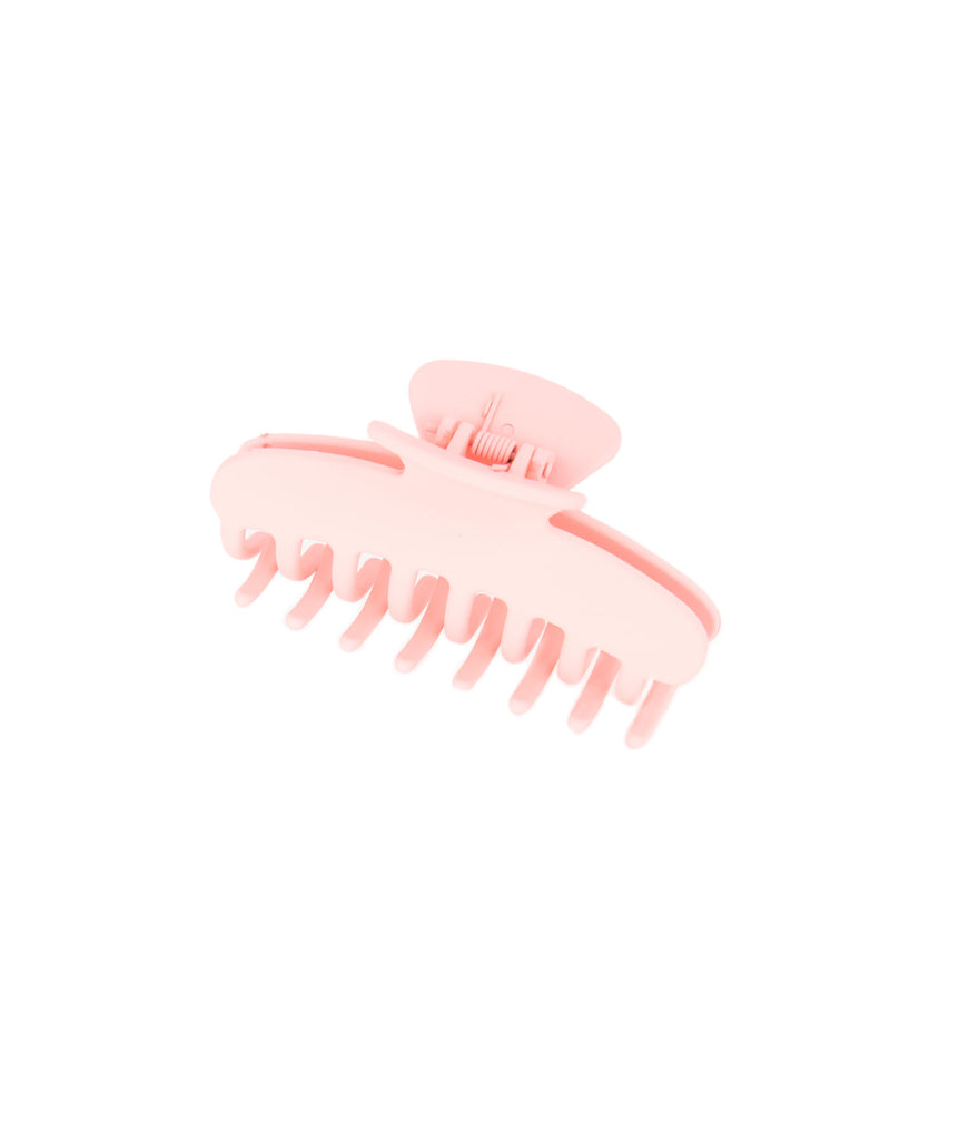 Matte Neon Claw Hair Clips Accessories Frankie's Exclusives Light Pink  