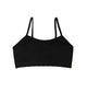 Malibu Sugar Girls Bra Cami with Adjustable Straps Accessories Malibu Sugar Black Y/S (7/8) 
