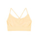 Malibu Sugar Girls Bra Cami with Shirring Accessories Malibu Sugar One Size Fits Most (Y/7-Y/14) Nude 