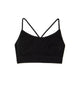 Malibu Sugar Girls Bra Cami with Shirring Accessories Malibu Sugar One Size Fits Most (Y/7-Y/14) Black 