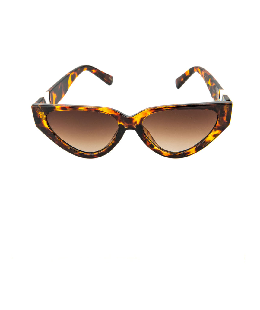 Mod Cat Eye Sunglasses Accessories Frankie's Exclusives Tortoise  