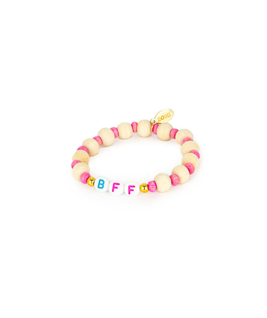 Zomi BFF Stretch Bracelet Jewelry - Young Zomi Gems Pink  