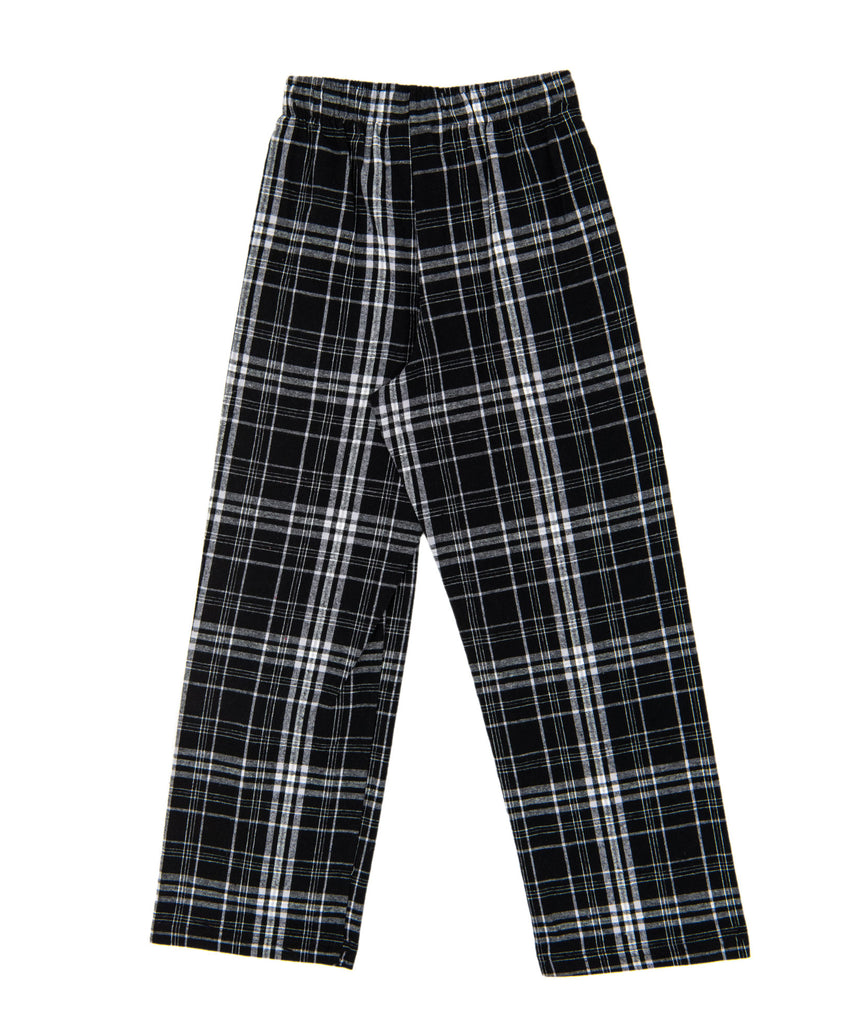Ombre Letters Plaid Camp Flannel Pant Custom Frankie's Custom Shop   