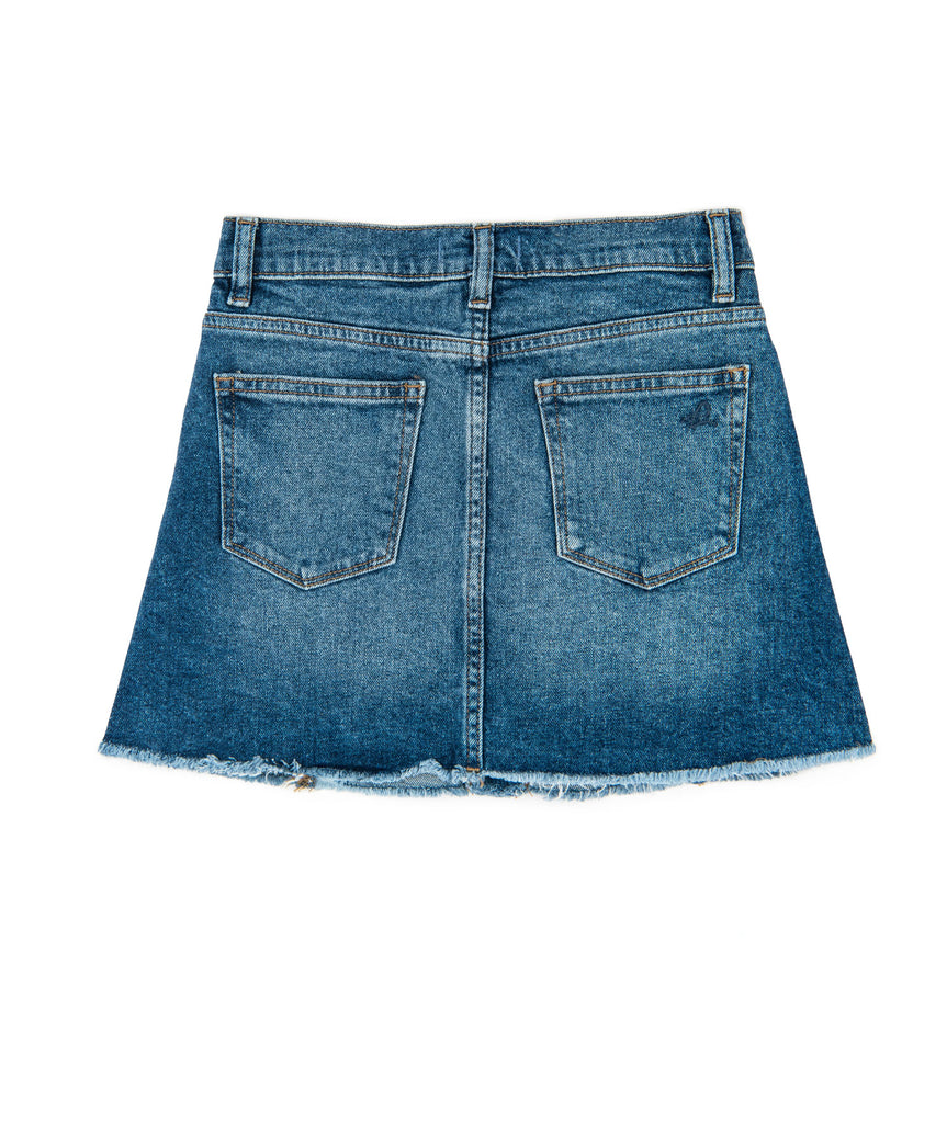 DL1961 Girls Jenny Twilight Hour Mini Skirt Distressed/seasonal girls DL1961   