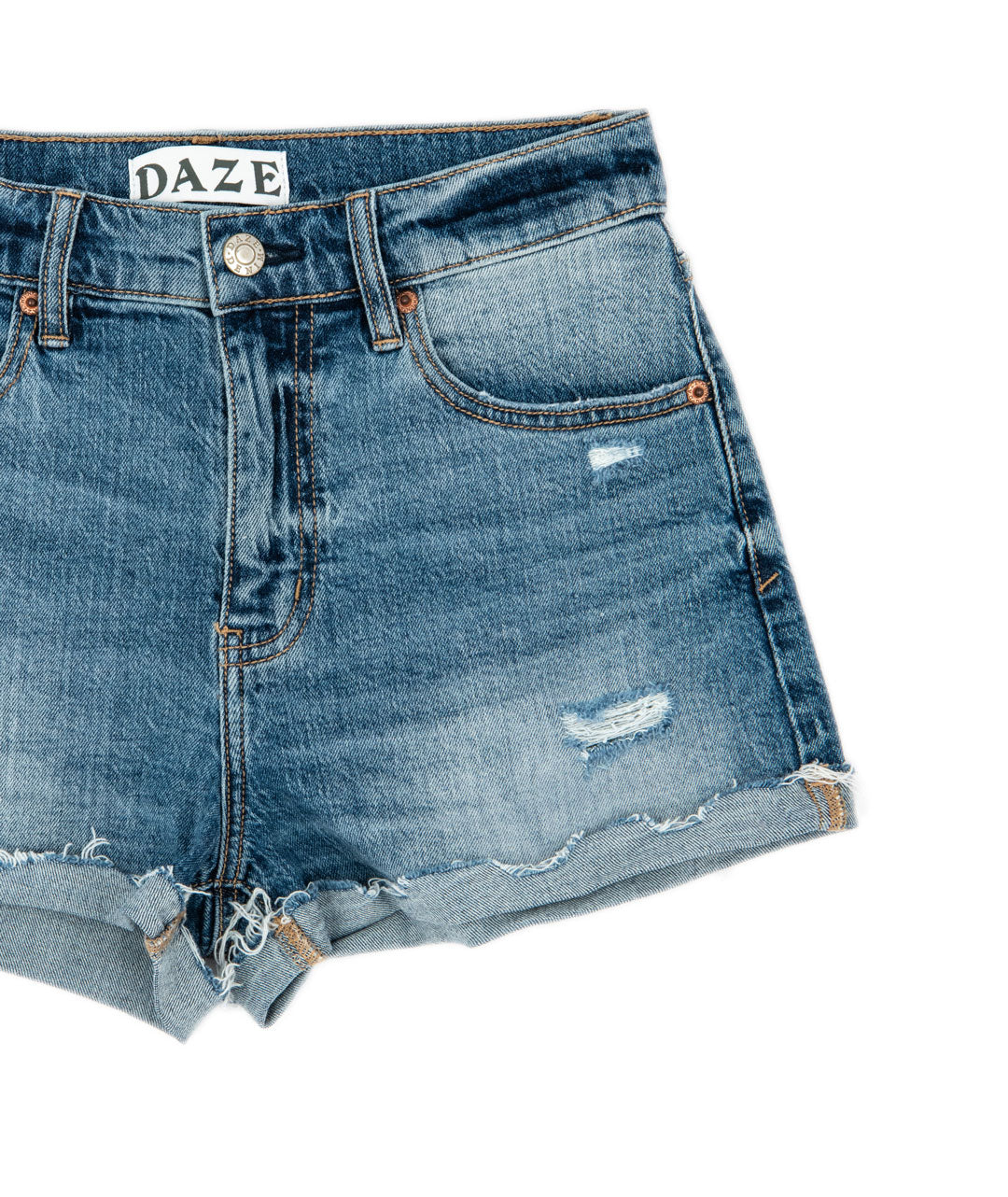 Daze | Women Troublemaker Poolside High Rise Jean Shorts