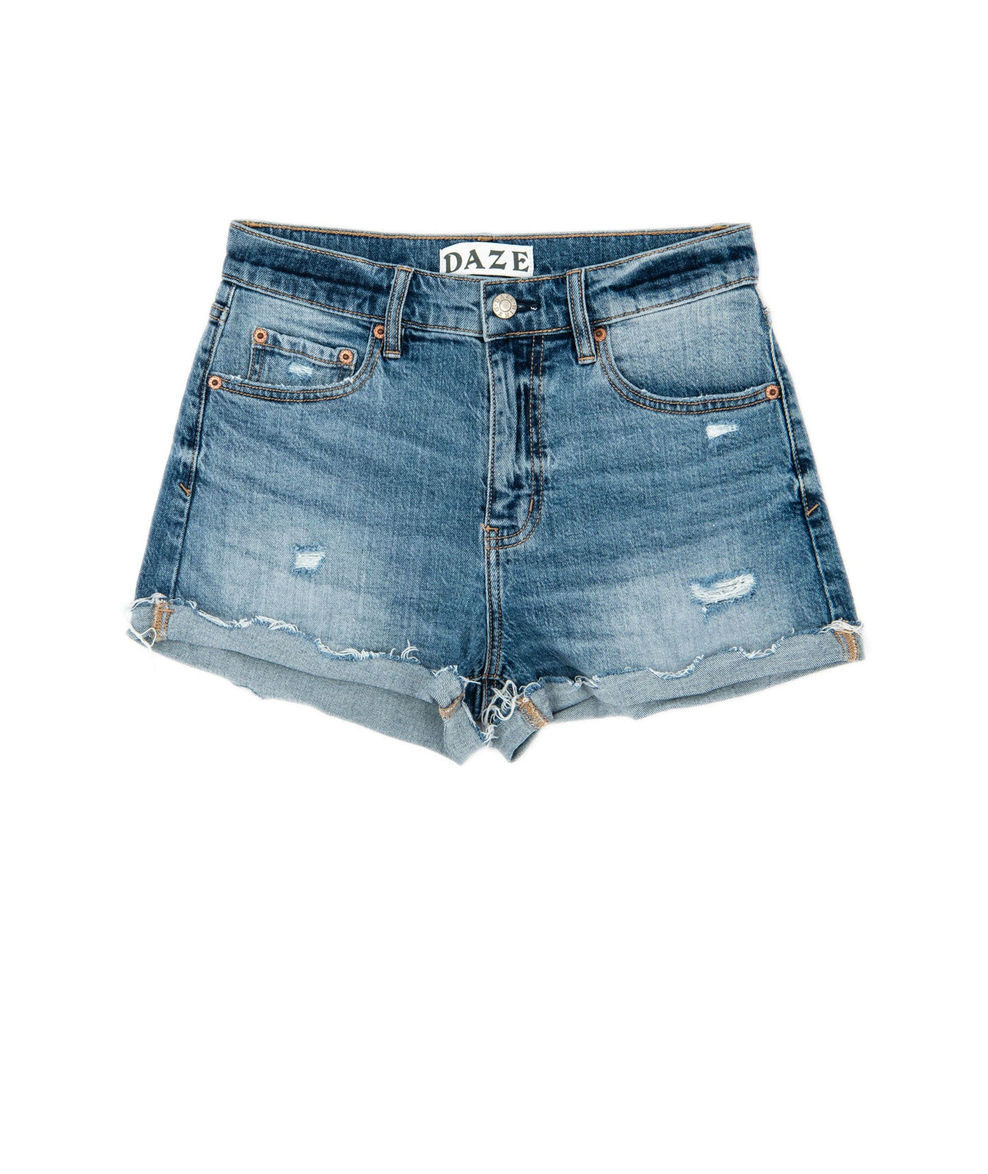 Daze | Women Troublemaker Poolside High Rise Jean Shorts