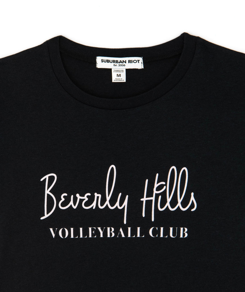 Sub_Urban Riot Girls Beverly Hills Volleyball Crop Tee Distressed/seasonal girls Sub_Urban Riot   