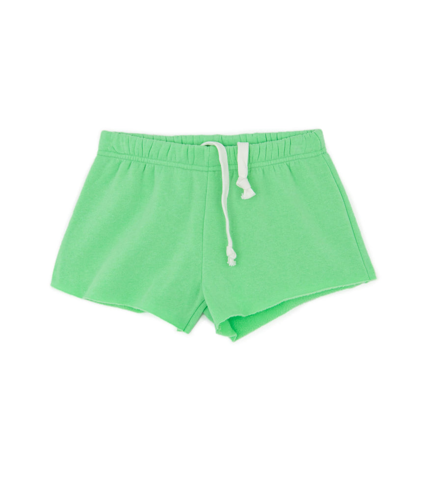 Katie J NYC Girls Dylan Shorts Girls Casual Bottoms Katie J NYC Neon Green Y/S (7/8) 